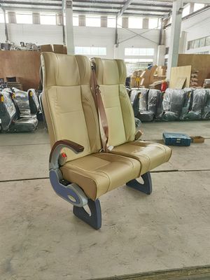 Autobús turístico Seat del viajero del cuero artificial TS16949