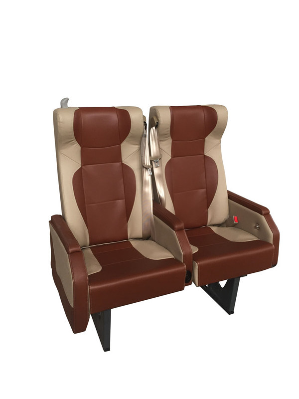 610 mm de ancho asientos de autobús de lujo color blanco marrón con servicio OEM ODM