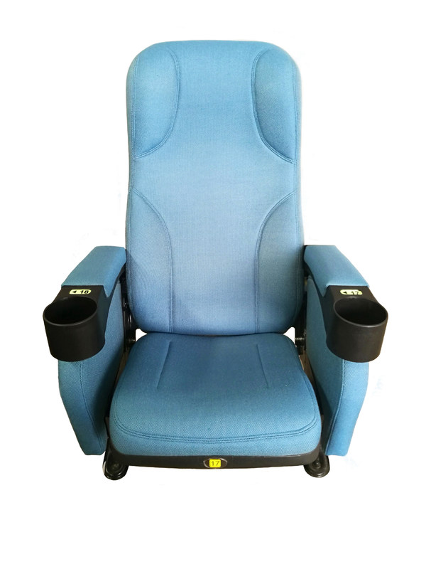 Tipo de asiento plegable de teatro comercial profesional Distanza central personalizada
