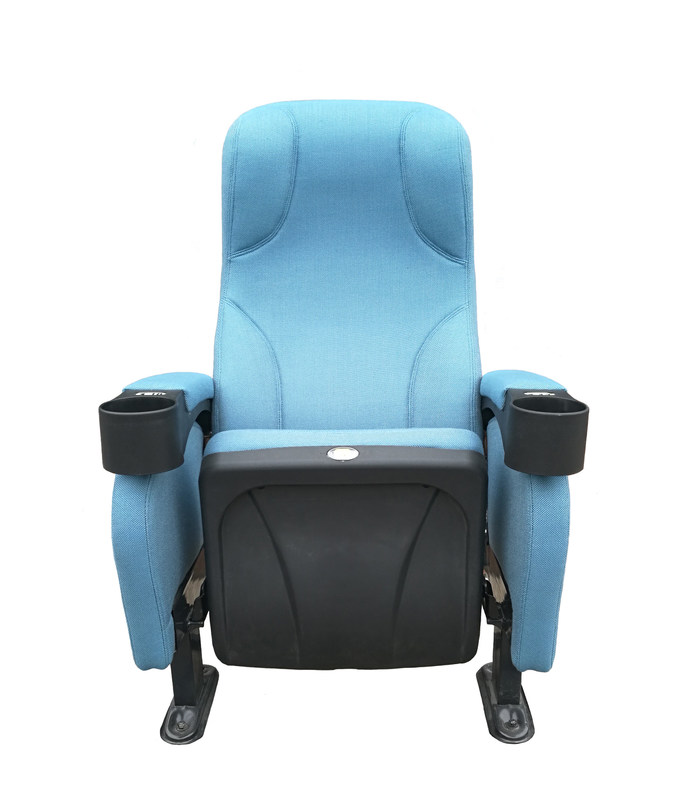 Tipo de asiento plegable de teatro comercial profesional Distanza central personalizada