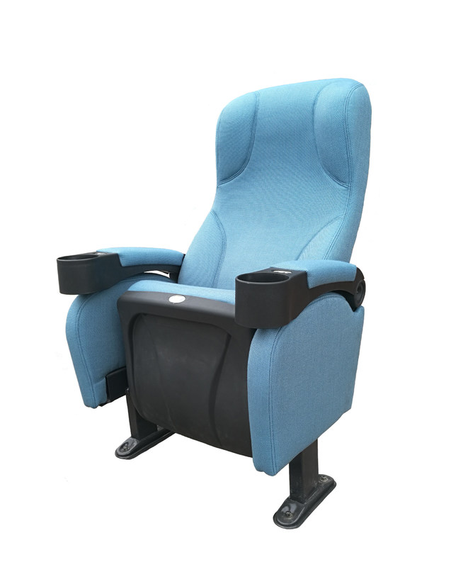 Tipo de asiento plegable de teatro comercial profesional Distanza central personalizada