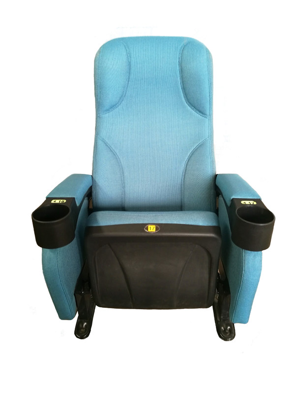 Tipo de asiento plegable de teatro comercial profesional Distanza central personalizada