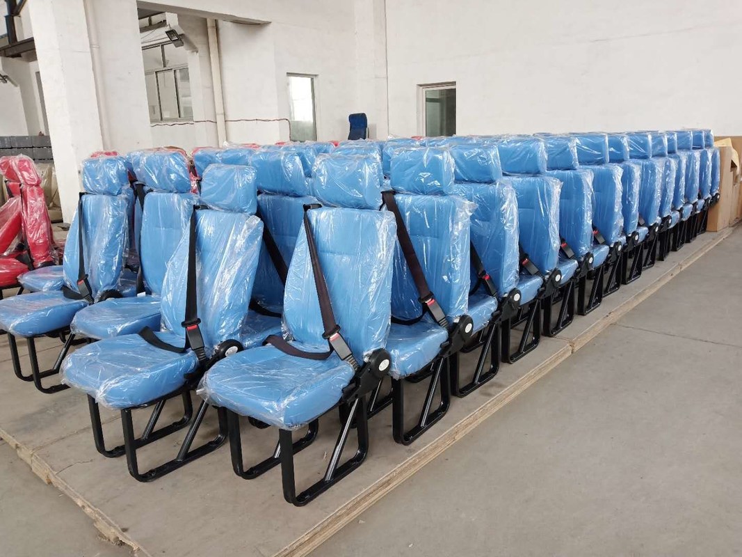 Sillones para vehículos de ambulancia cómodos de ajuste manual de color opcional