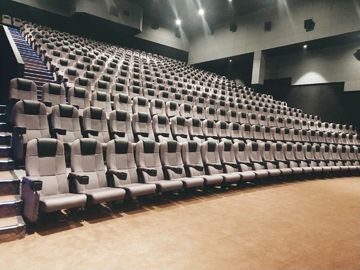 Comodidad comercial de la luz pilota de la fila LED del asiento del teatro del ahorro de espacio asegurada