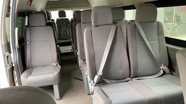 El autobús ajustable de Hiace asienta la cubierta de paño trasera suave de la tela con el Recliner del engranaje