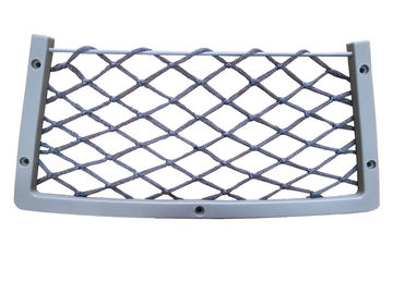 Bolso negro de la malla de la red de la revista de los accesorios de Seat del autobús del color de alta resistencia