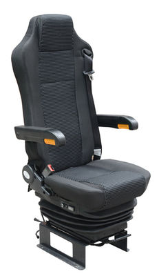 Profundidad de acero fuerte 460m m de Seat Width 545m m del conductor del autobús del cuero artificial