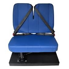 Autobús plegable Seat del eslabón giratorio del tren ferroviario del paño de la tela del CCC