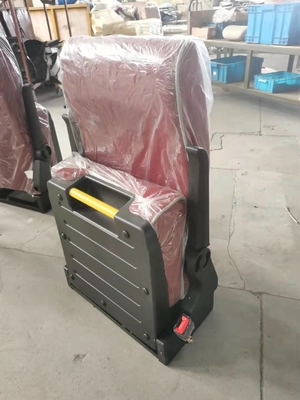 Silla plegable giratoria cómoda de la guía de la ambulancia de Seat del autobús ajustable